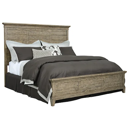 Jessup Solid Wood Queen Panel Bed